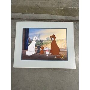 Disney The Aristocats 1996 Exclusive Commemorative Lithograph with Envelope